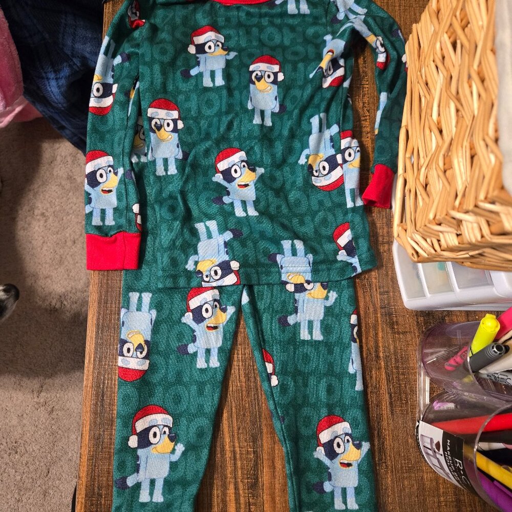 Bluey Christmas Pjs